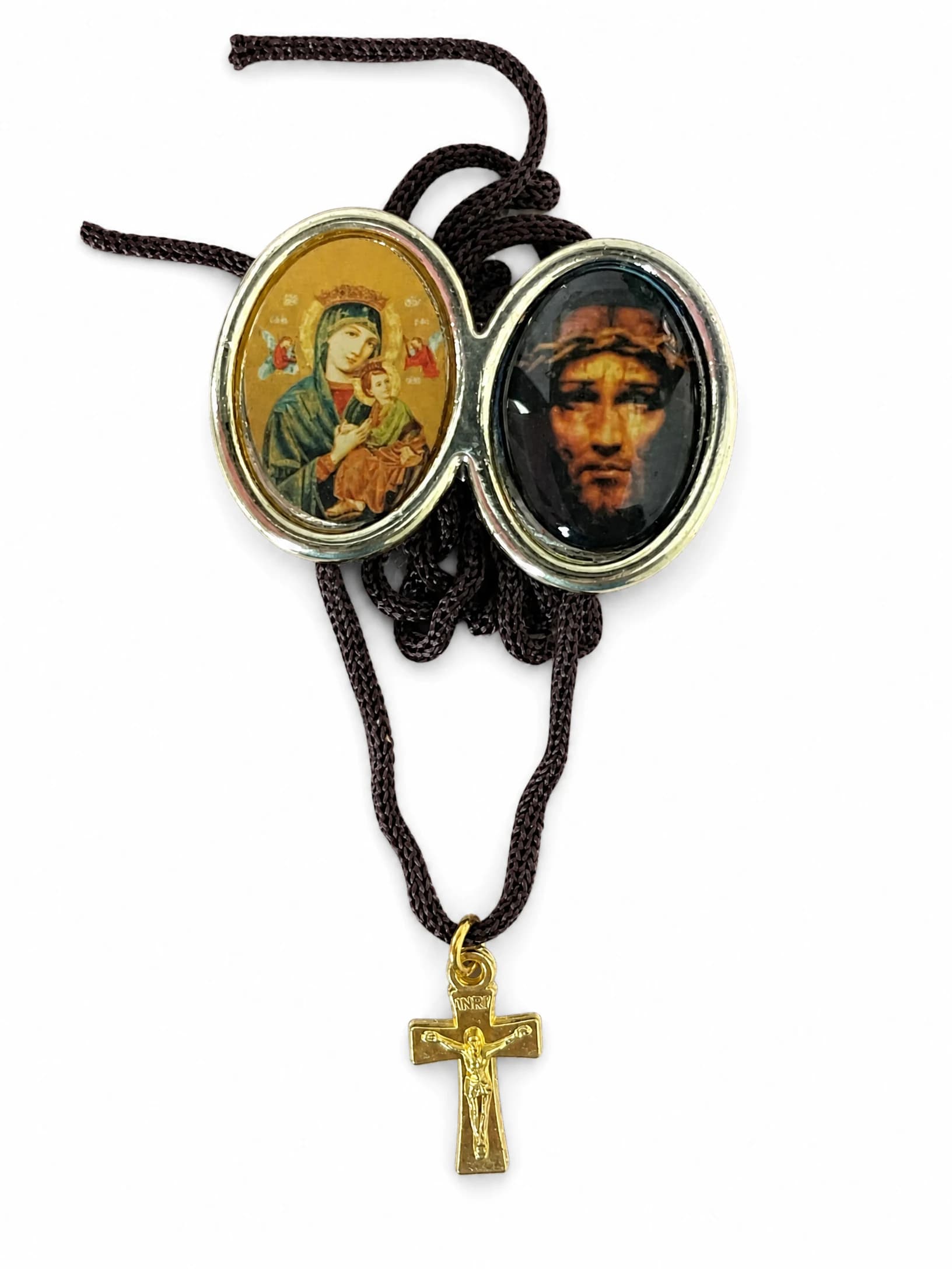 Holy face of Jesus and our lady of Perpetual Help